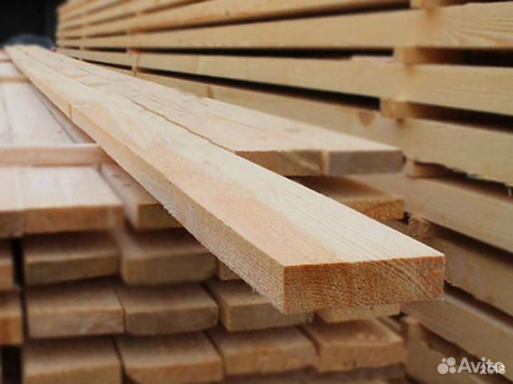 Доска обрезная сухая 40*150