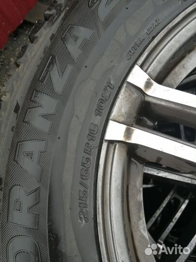 R16 Bridgestone Noranza 2 215/65, PCD 5x114.3 DIA 66.1