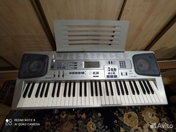Синтезатор casio ctk