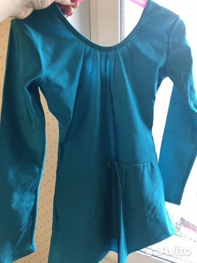 Гимнастическое платье- купальник, требуется для де