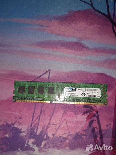 Оперативная память ddr3 4 gb 1333 crucial