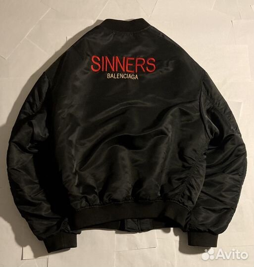 Бомбер balenciaga sinners оригинал