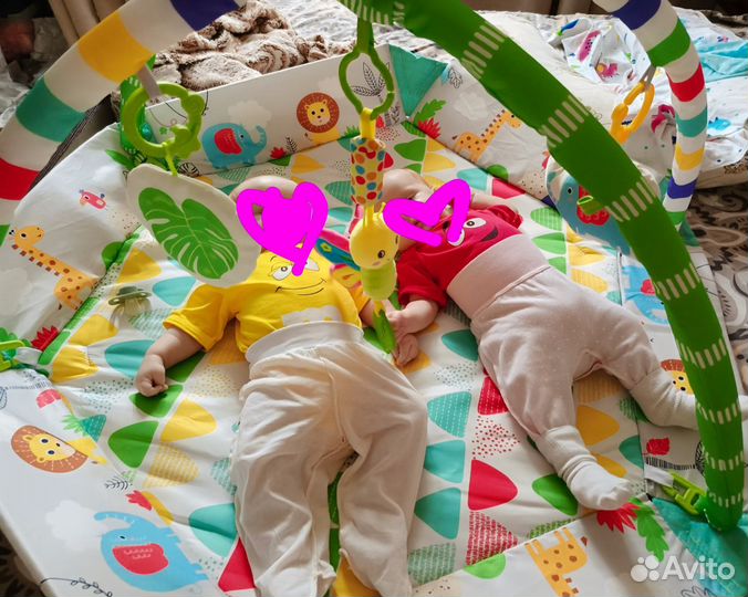 Игровой развивающий коврик