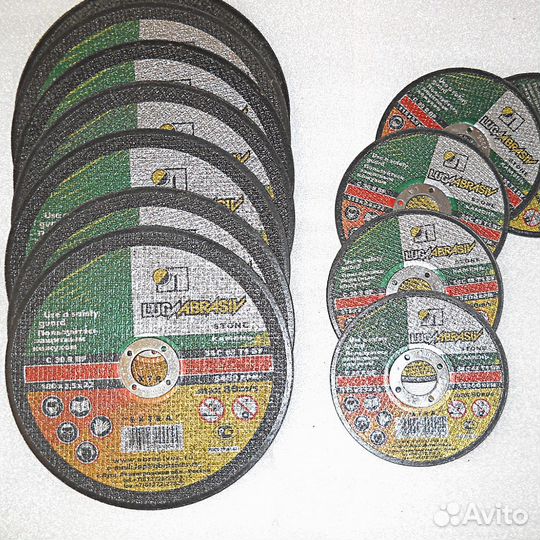 Круги отрезные по камню 115, 180. Луга (12 шт)