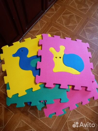 Развивающий коврик-пазл