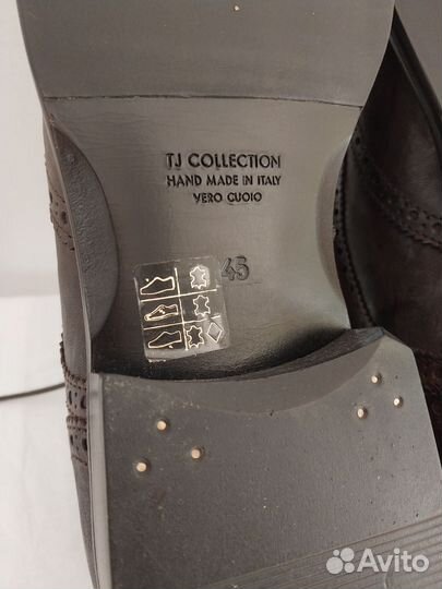 TJ Collection мужские туфли 45 разм