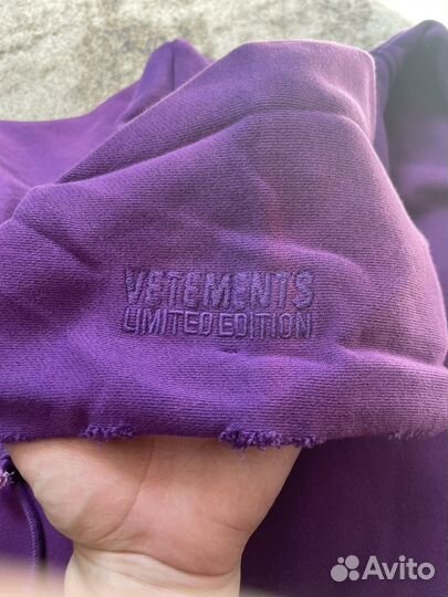 Vetements infinity худи