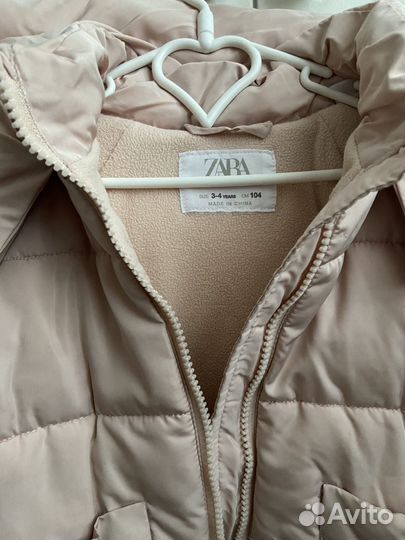 Куртка zara на девочку