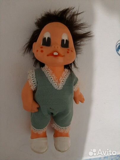 Елка СССР Кукла чудик гдр новый,Дедушка Мороз