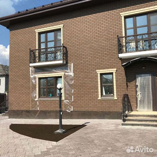 Облицовочный кирпич Коричневый Ликино-Дулёво