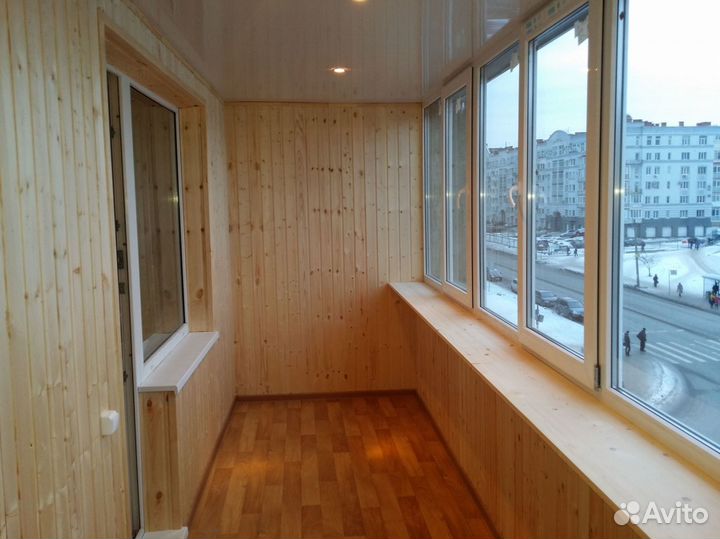 Остекление балконов и лоджий