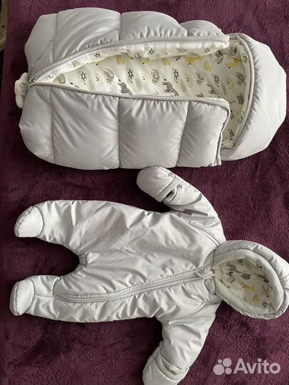 Конверт на выписку зимний