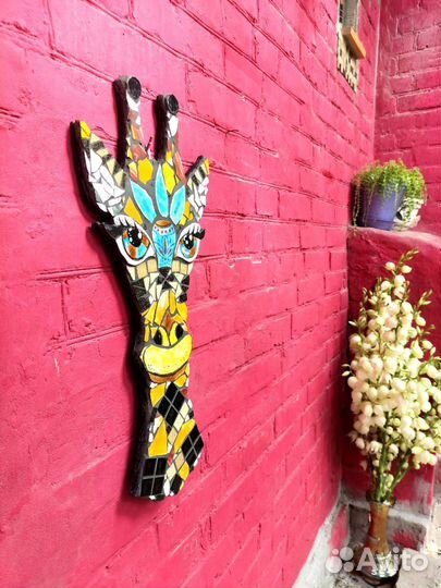 Мозаичное панно - Жираф