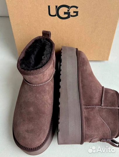 Ugg Ultra Mini Platform Chocolate оригинал