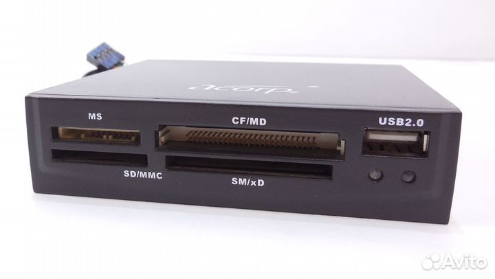 Встраиваемый картридер c USB2