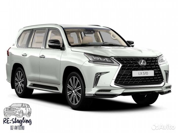 Обвес Lexus LX570 Heritage Белый перламутр