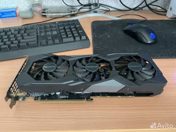 Gigabyte GTX 1660 Super 6GB + RGB подсветка