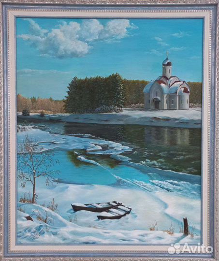 Картина маслом на холсте