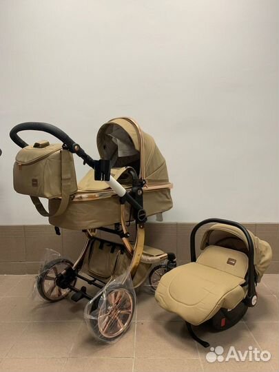 Новая Коляска luxmom 608 3 в 1