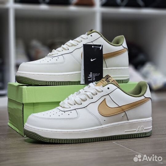 Кроссовки кожаные Nike Air Force 1, 41-46