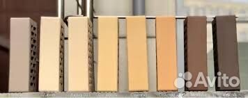 Кирпич облицовочный terex