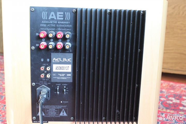 AE aelite. Активный домашний сабвуфер