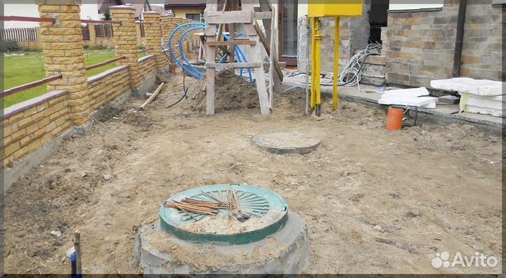 Септик под ключ. Рассрочка 12 мес