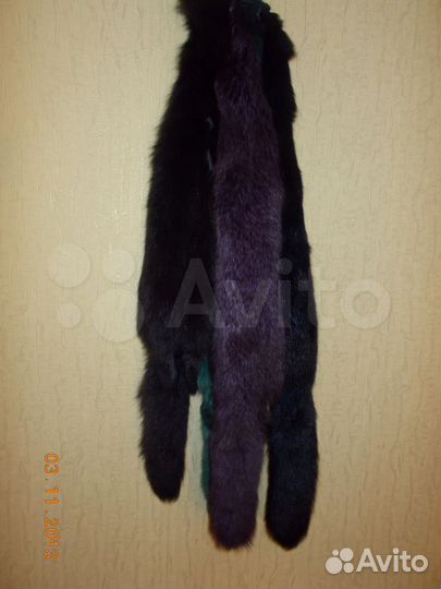 Натуральный мех.Шкурки. Ремонтные пластины.Хвосты