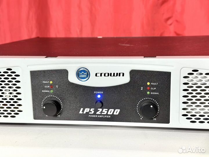 Концертный Усилитель мощности crown LPS 2500