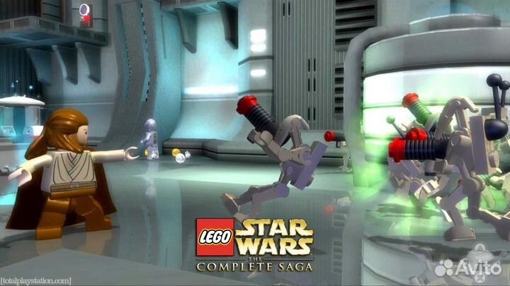 Lego Star Wars The Complete Saga xbox 360 Диск