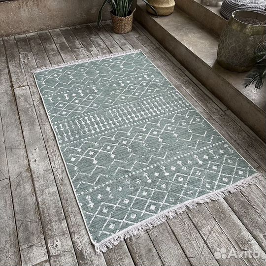 Ковер турецкий килим хлопковый