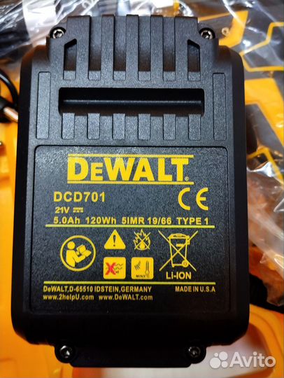 Шуруповёрт DeWalt 21v Новый