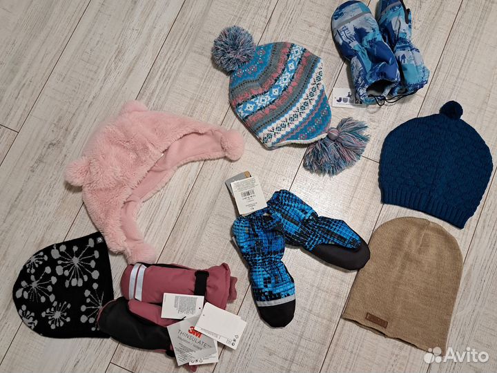Шапки шлемы краги перчатки варежки от 1 до 7