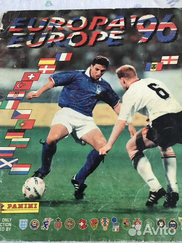Журнал с наклейками evro-1996