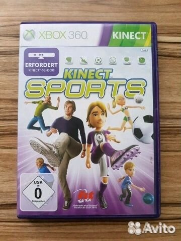 Xbox 360. Kinect Sports (Меню и субтит. на Рус. )