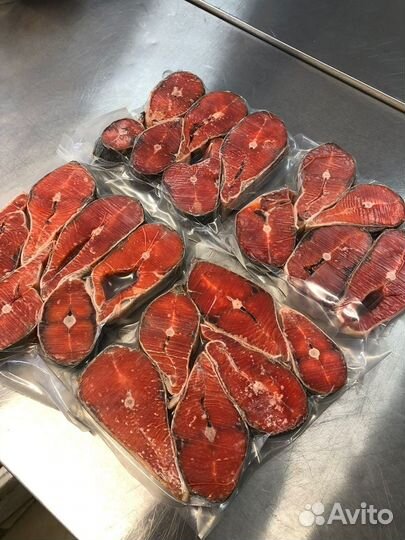 Нерка стейк вакуум