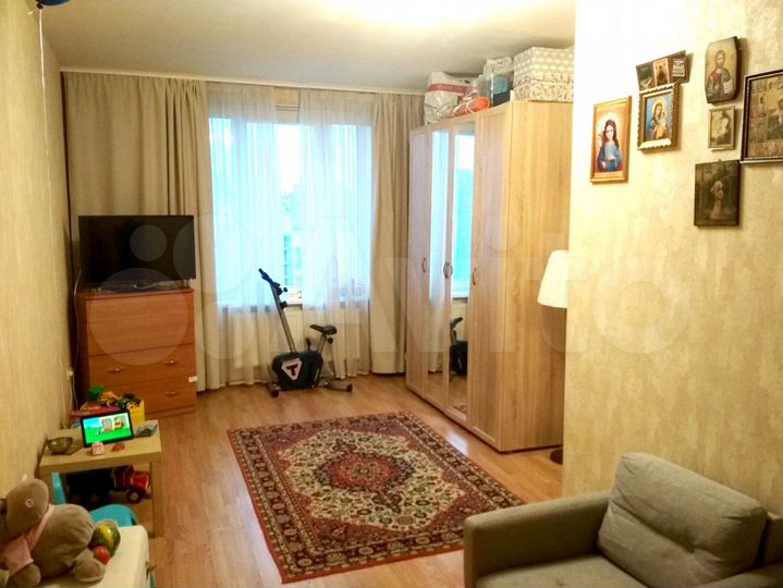 1-к. квартира, 38,8 м², 18/25 эт.