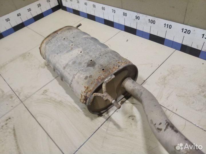 Б/У Б/У Глушитель основной 1571A396 mitsubishi