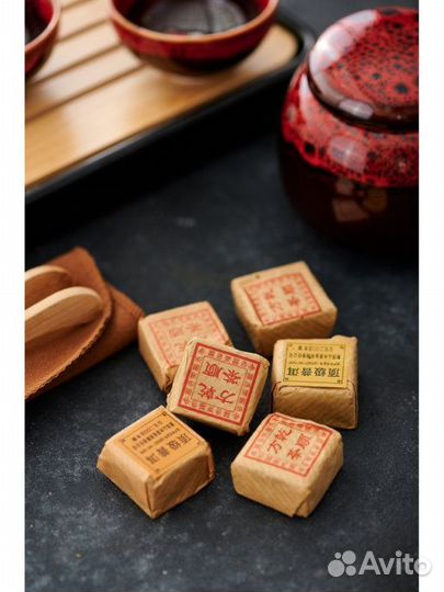 Китайский чай шу пуэр прессованный
