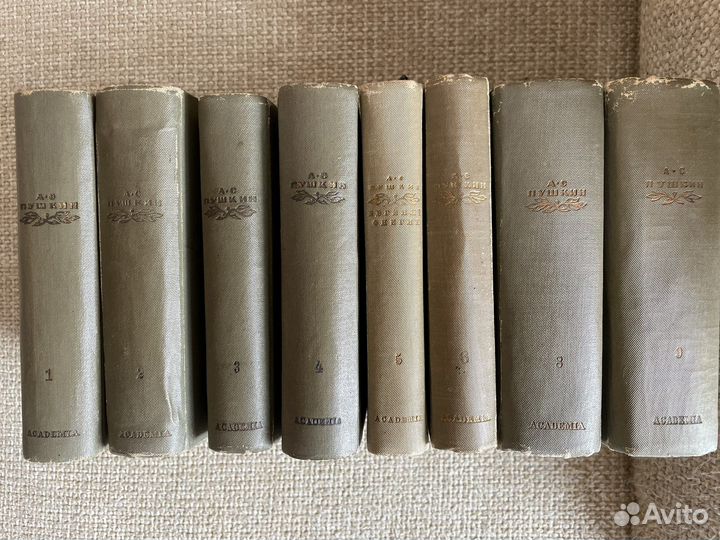 Пушкин 8томов 1935г