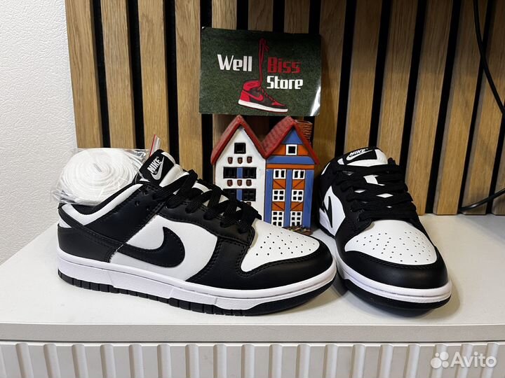 Кроссовки Nike Dunk Low Black Panda