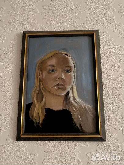 Продаю картину маслом а4