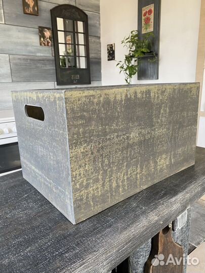 Ящик деревянный декоративный