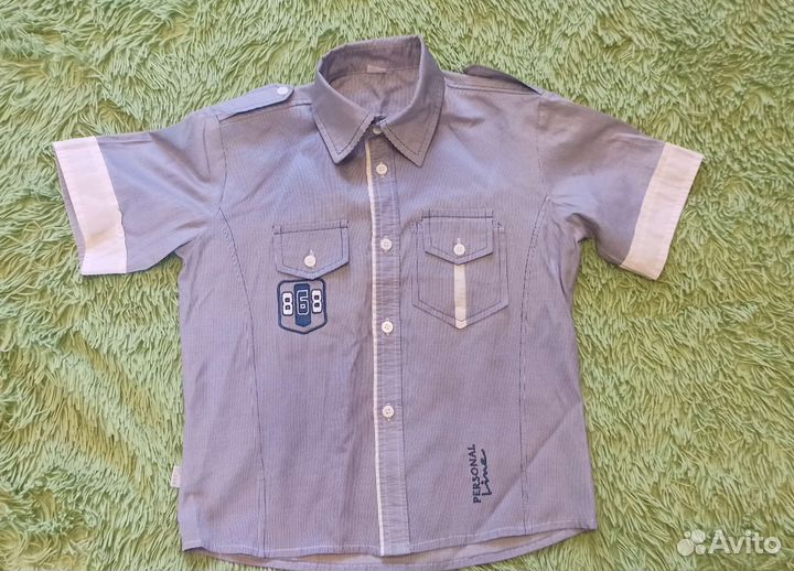Рубашка для мальчика 128размер