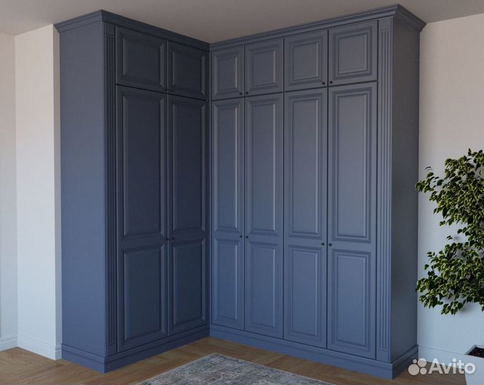 W6A9A6 Угловой Шкаф с Зеркалом