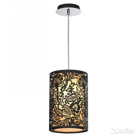 Люстра подвесная металл и стекло в прихожую