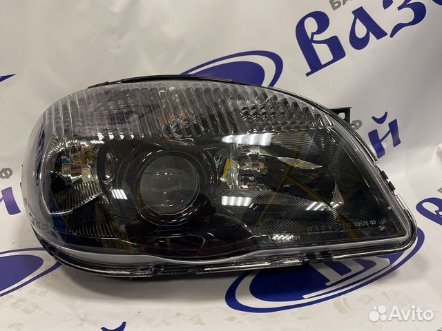 Фара Нива 2123 Шевролет передняя Bosh черная