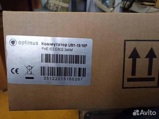 Коммутатор POE Optimus UM1-18/16p