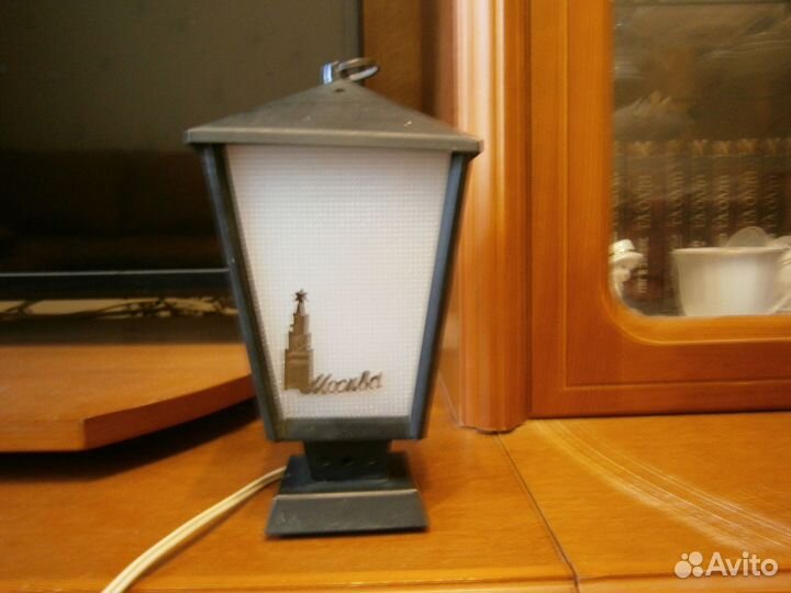 Светильник-люстра в кухню и бра ретро Москва