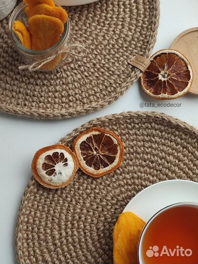 Салфетки из джута
